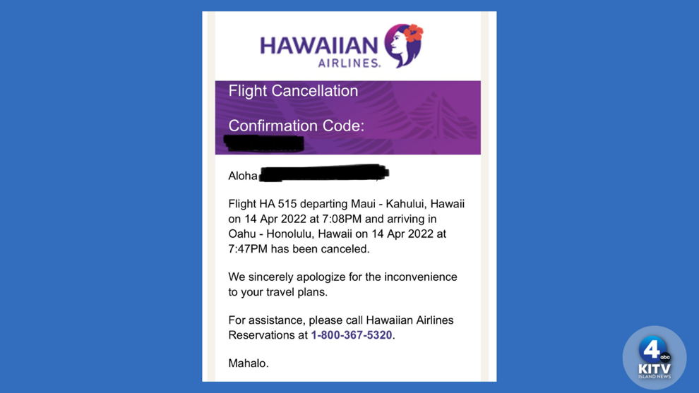 Hawaiian Airlines cancels 32 interisland flights on Friday UPDATE