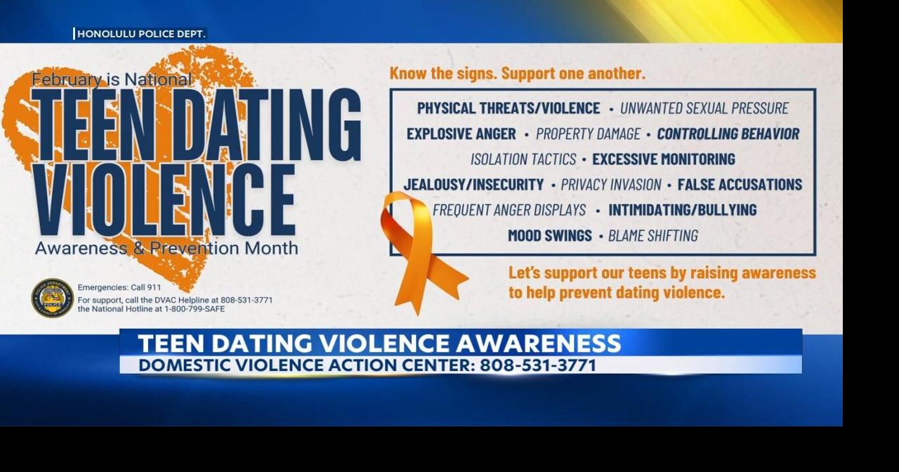 Honolulu Police spotlight teen dating violence warning signs