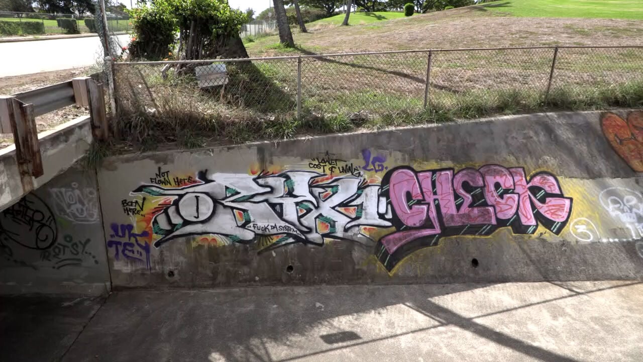 Shattered toilet, graffiti, Kauai officials say comfort station target of  vandalism