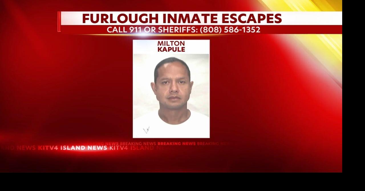 Police searching for work furlough inmate reported missing from