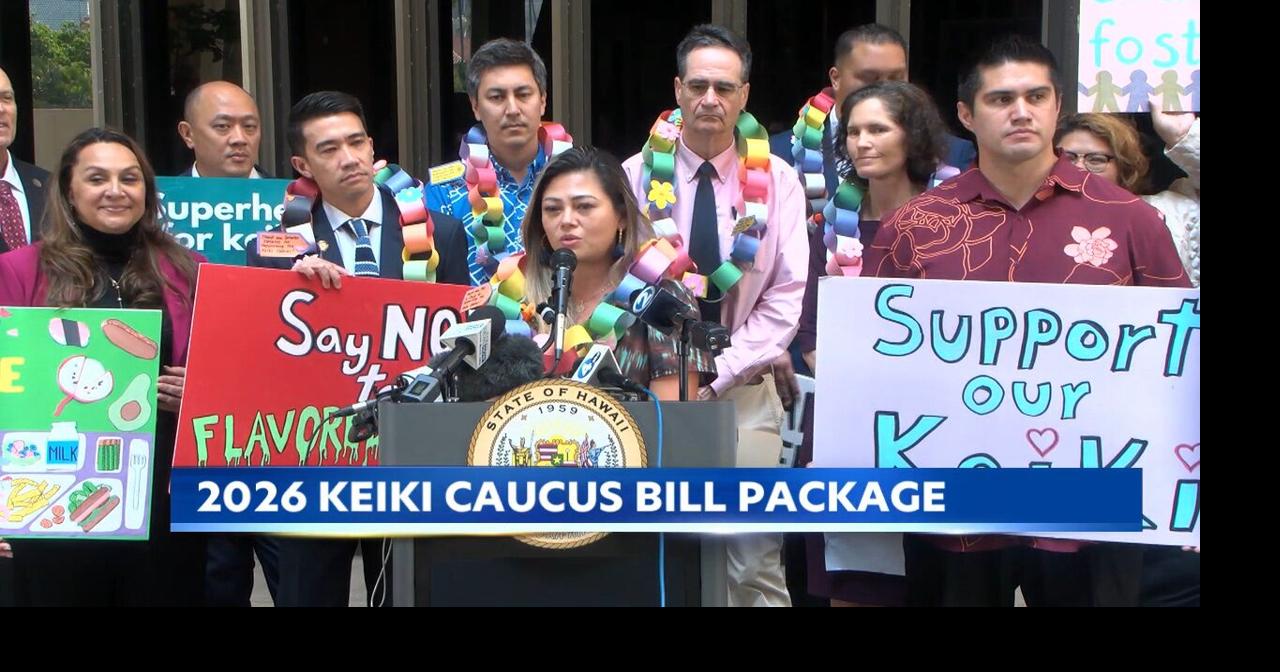 Hawaii's Keiki Caucus aims for youth health and safety in 2026