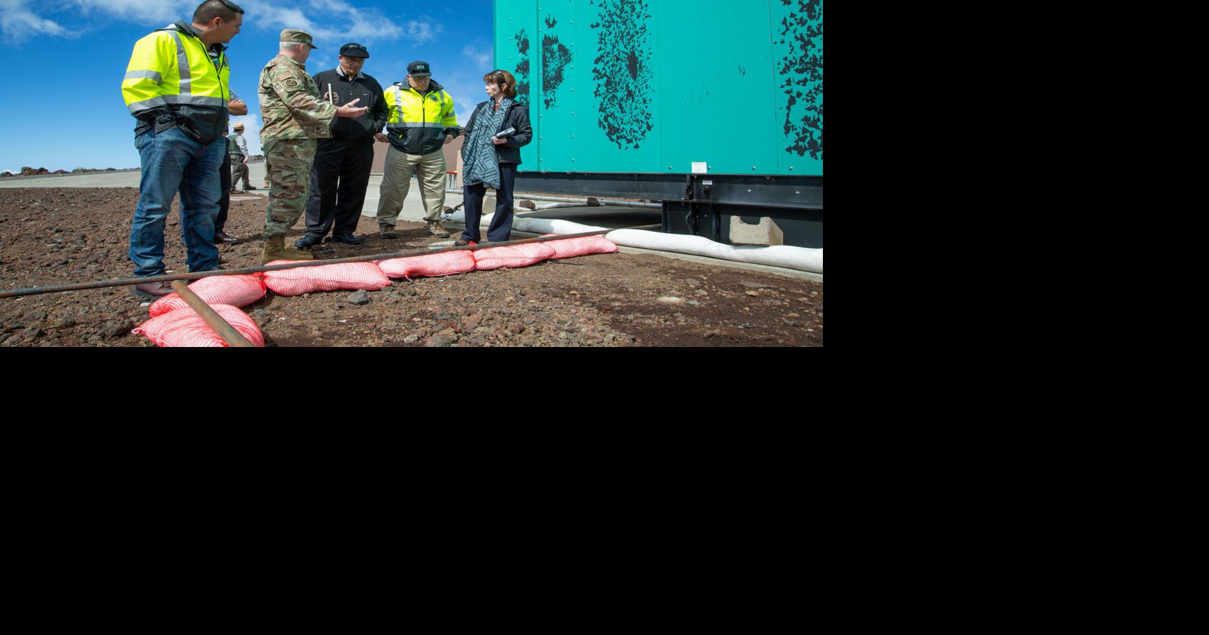 Excavation work begins to clear massive fuel spill at US military site