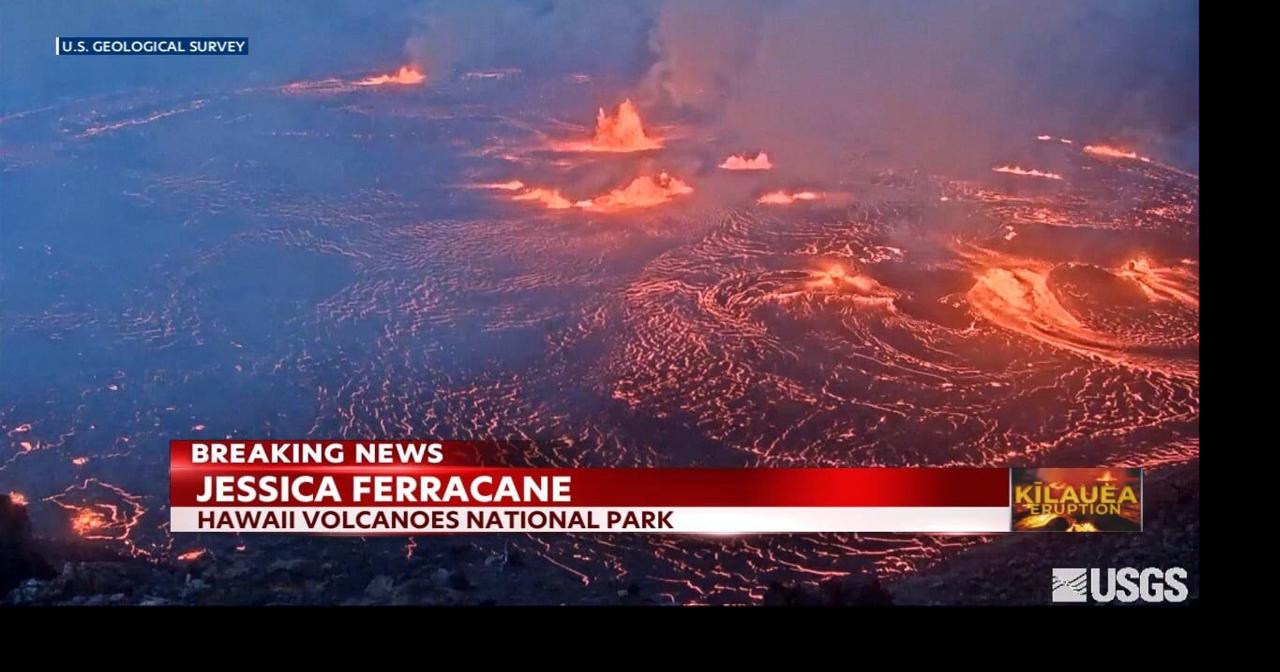 Park Rangers in Hawaii discuss Kilauea eruption