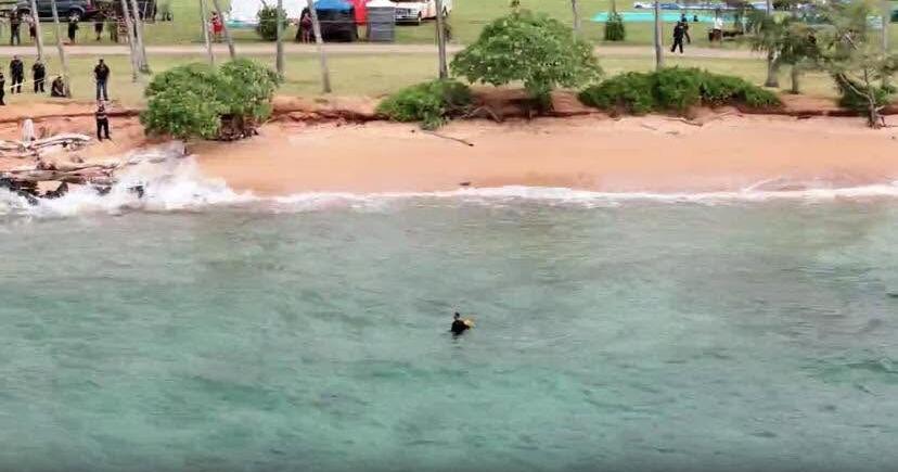 Kauai manhunt ends: Homicide suspect caught after ocean standoff