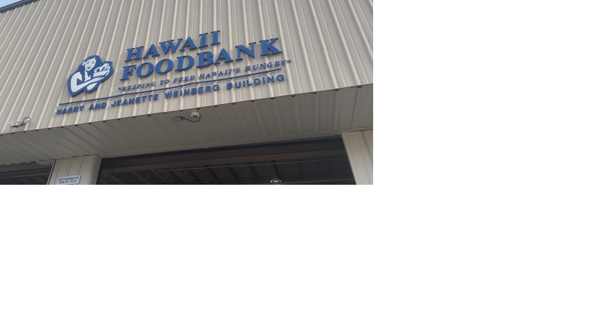 Hawaii Food Banks prep for Nolo and advise on which food to stock up on
