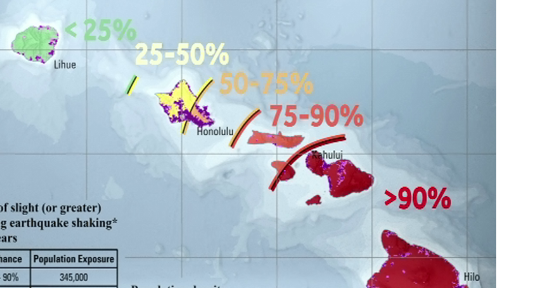 New USGS model shows potential earthquake hazard for Hawaii.  |  local |  kitv.com