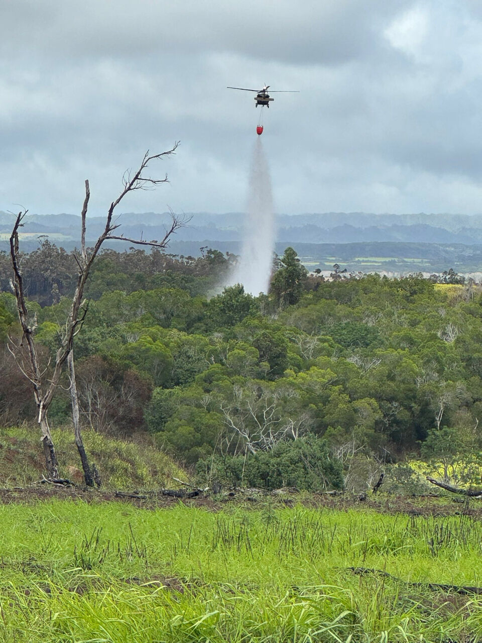 Major brush fire at Schofield Barracks burns over 600 acres; 70% ...
