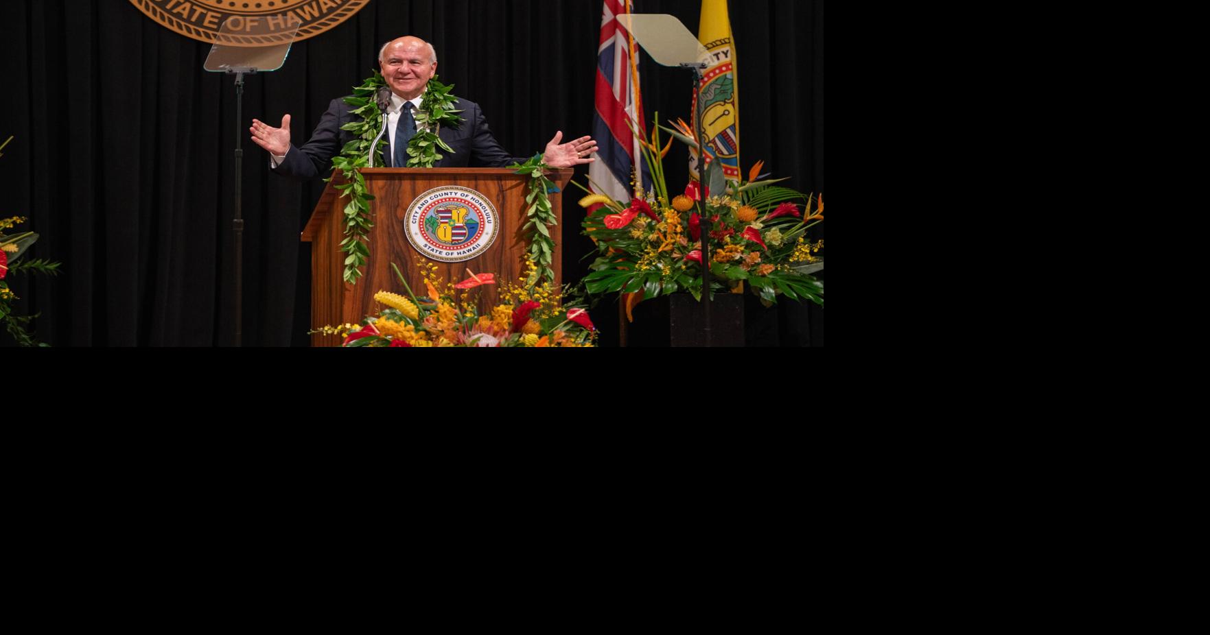 Honolulu Mayor Rick Blangiardi delivers State of the City address