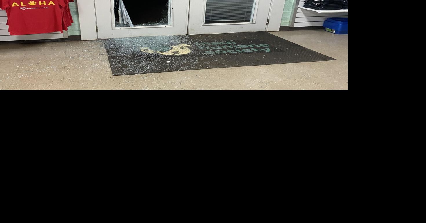 Maui Humane Society break-in ends in thousands of dollars in damages, stolen cash