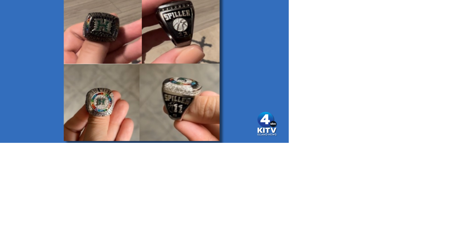 Police searching for burglary suspect who stole distinctive UH ...