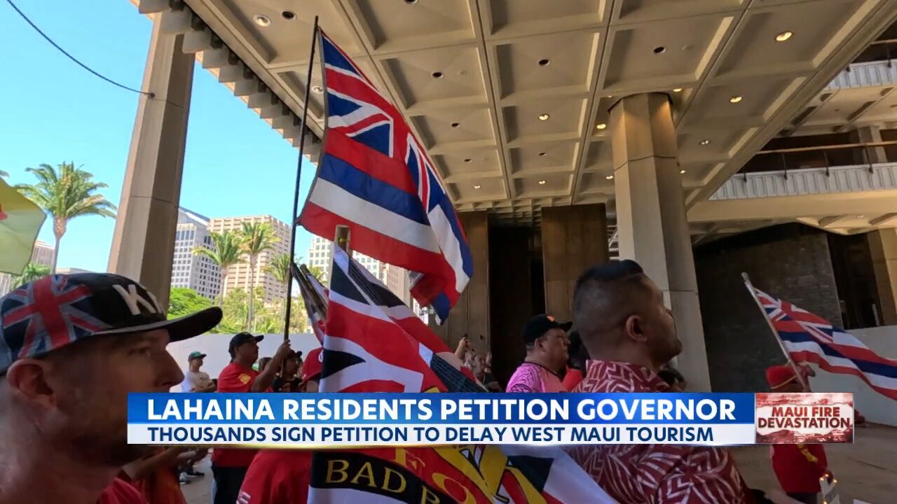 Gov. Josh Green moving forward with his plan to reopen West Maui