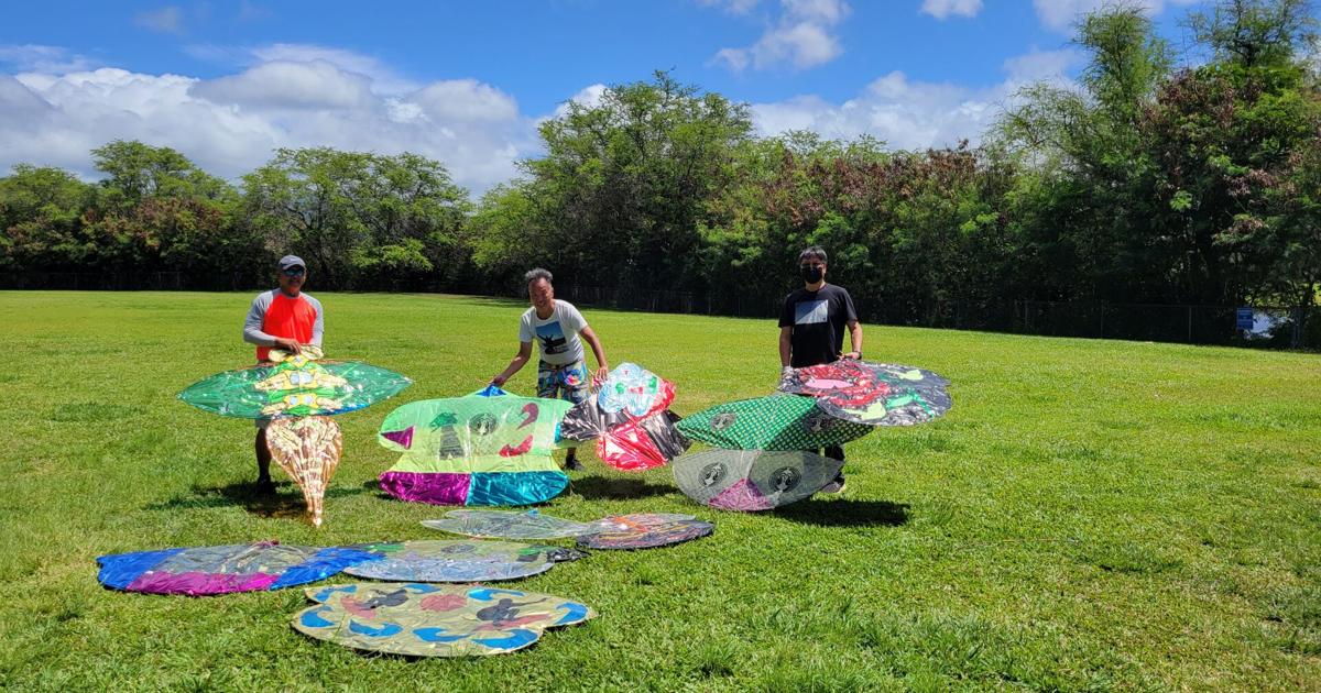 Kite Maker Master kite maker in Hawaii talks about the math, science behind great ...