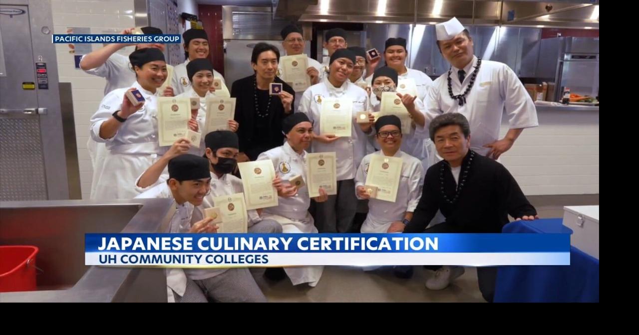 Hawaii students earn global acclaim with Japanese cuisine skills