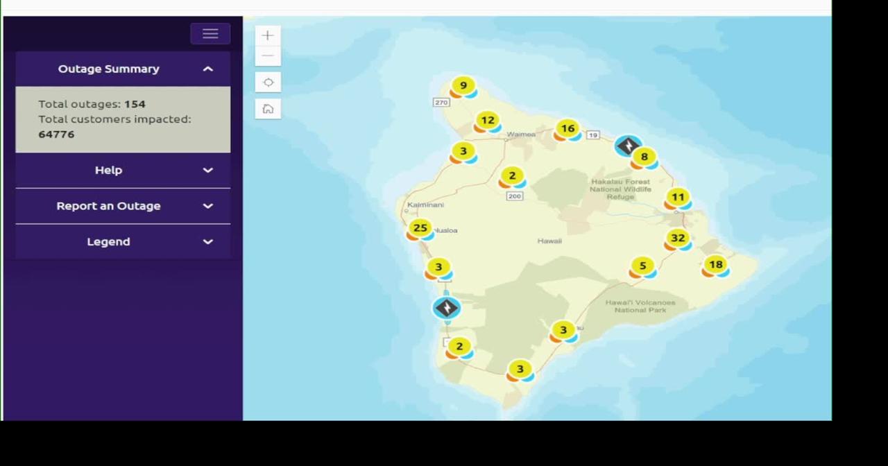 Hawaiian Electric warns of prolonged outages as Lala impacts the state