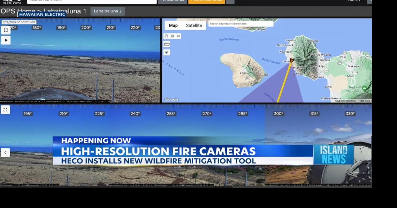 Hawaiian Electric installs cameras to detect fires in high-risk areas ...
