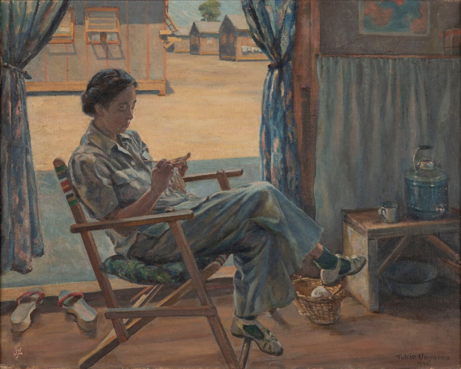 Japanese American prisoner art depicts life in WWII detention