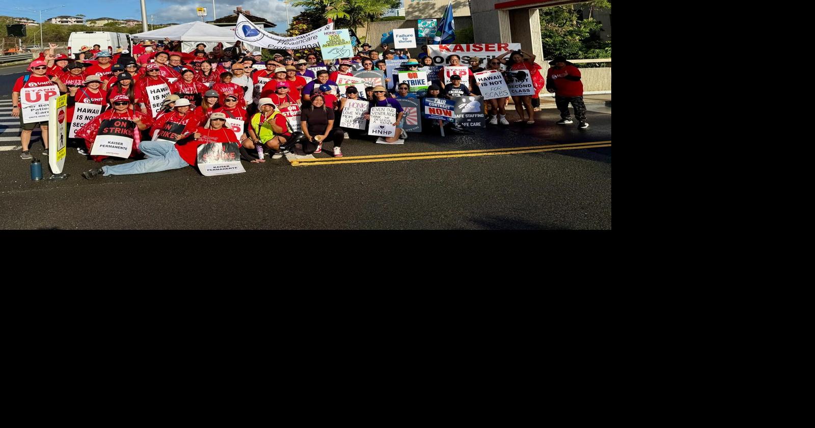 Kaiser Permanente facilities across California and Hawaii set to strike on Monday