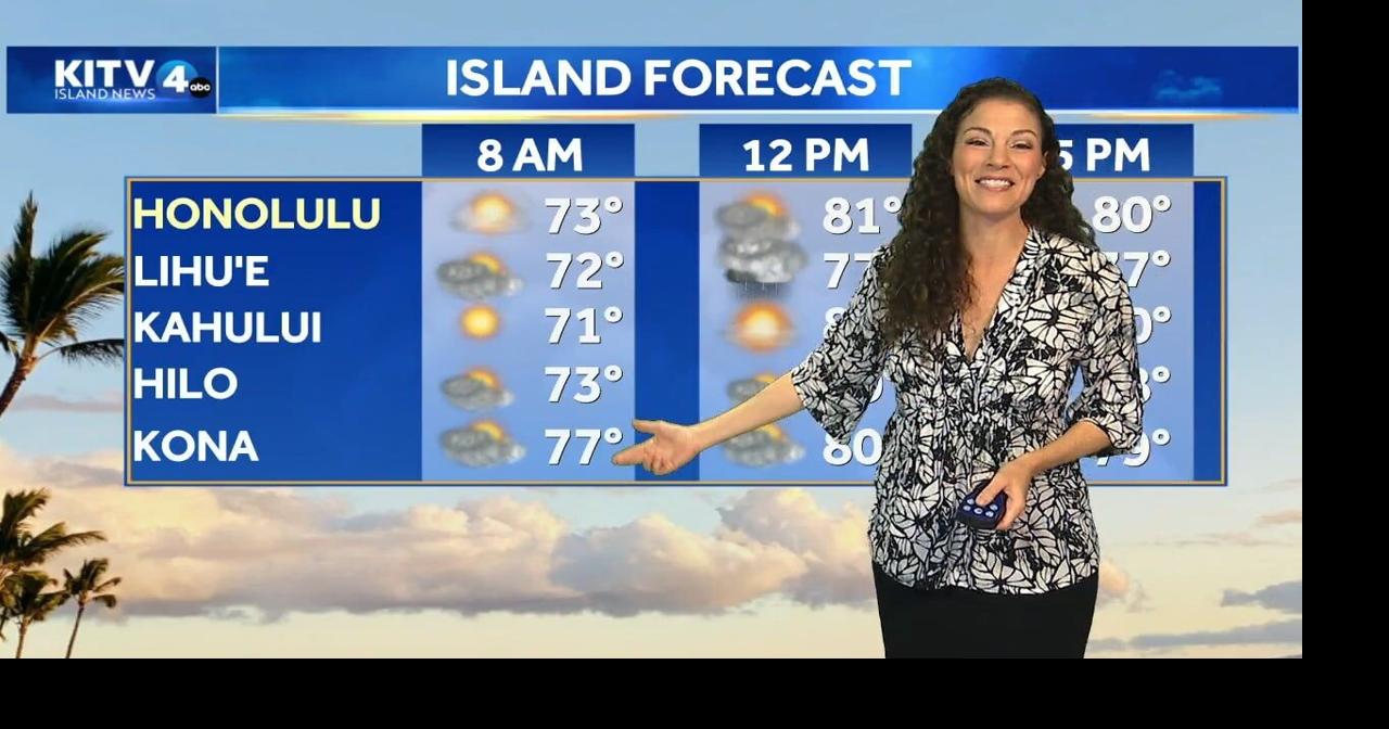 Improving weather and humid conditions on this Aloha Friday | Local ...