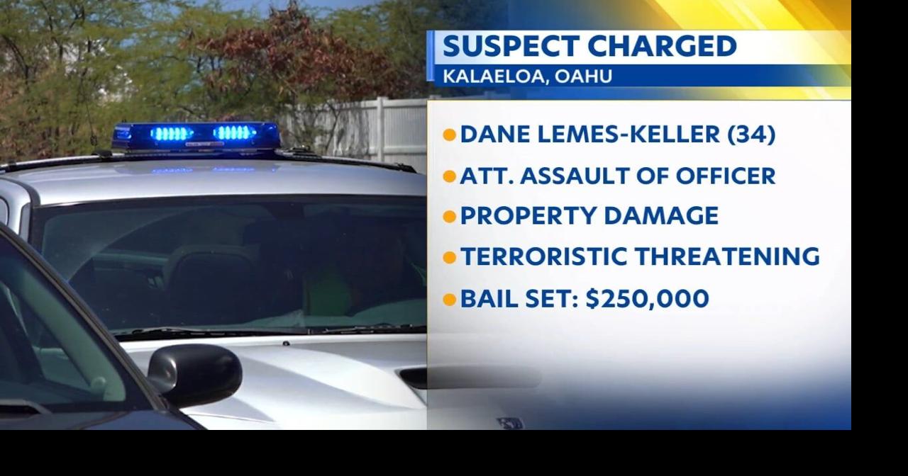 Man charged after allegedly driving at HPD officers | News | kitv.com