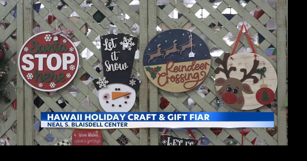 Hawaii Holiday Craft and Gift Fair this weekend at the Blaisdell