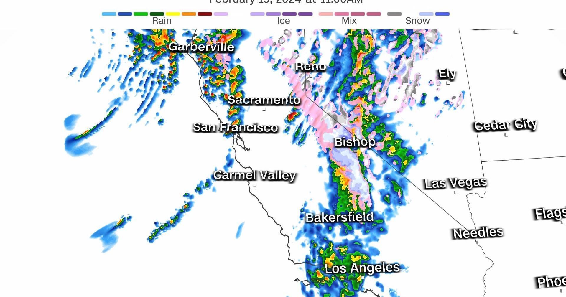 Nearly the entire population of California remains under flood alerts as people are urged to stay off the roads - Vimarsana News