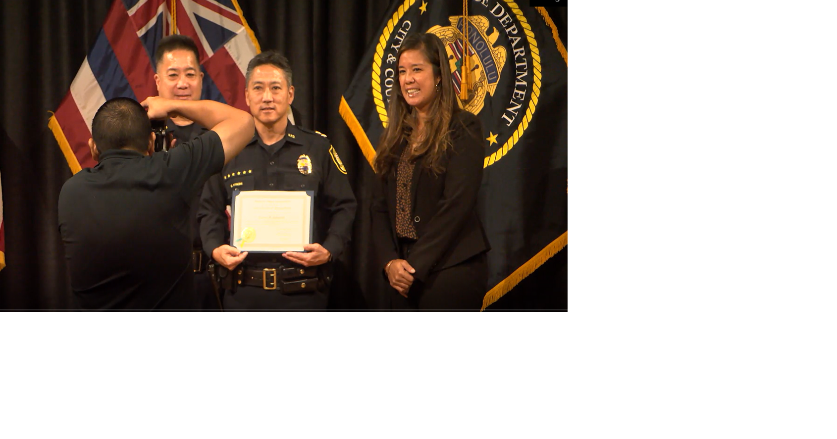 Honolulu Police Department promotes 17 officers and 14 civilians