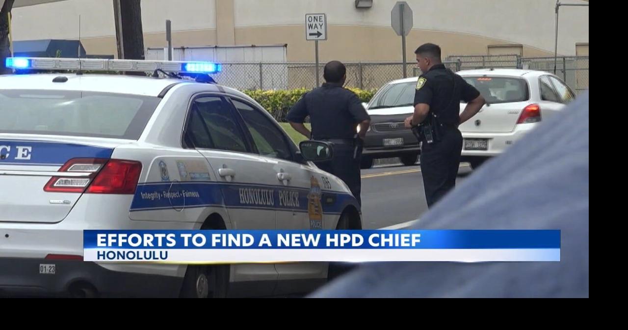 Push for permanent Honolulu police chief gains momentum