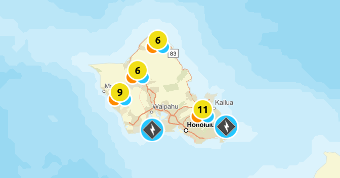 Hawaiian Electric restores a majority of Oahu outages after Hurricane Lowell affects thousands