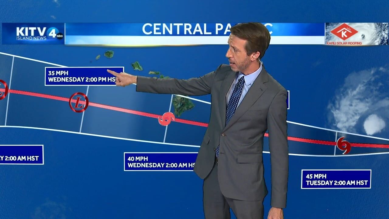 Monday Evening Weather Forecast: Bracing For Tropical Storm Calvin ...