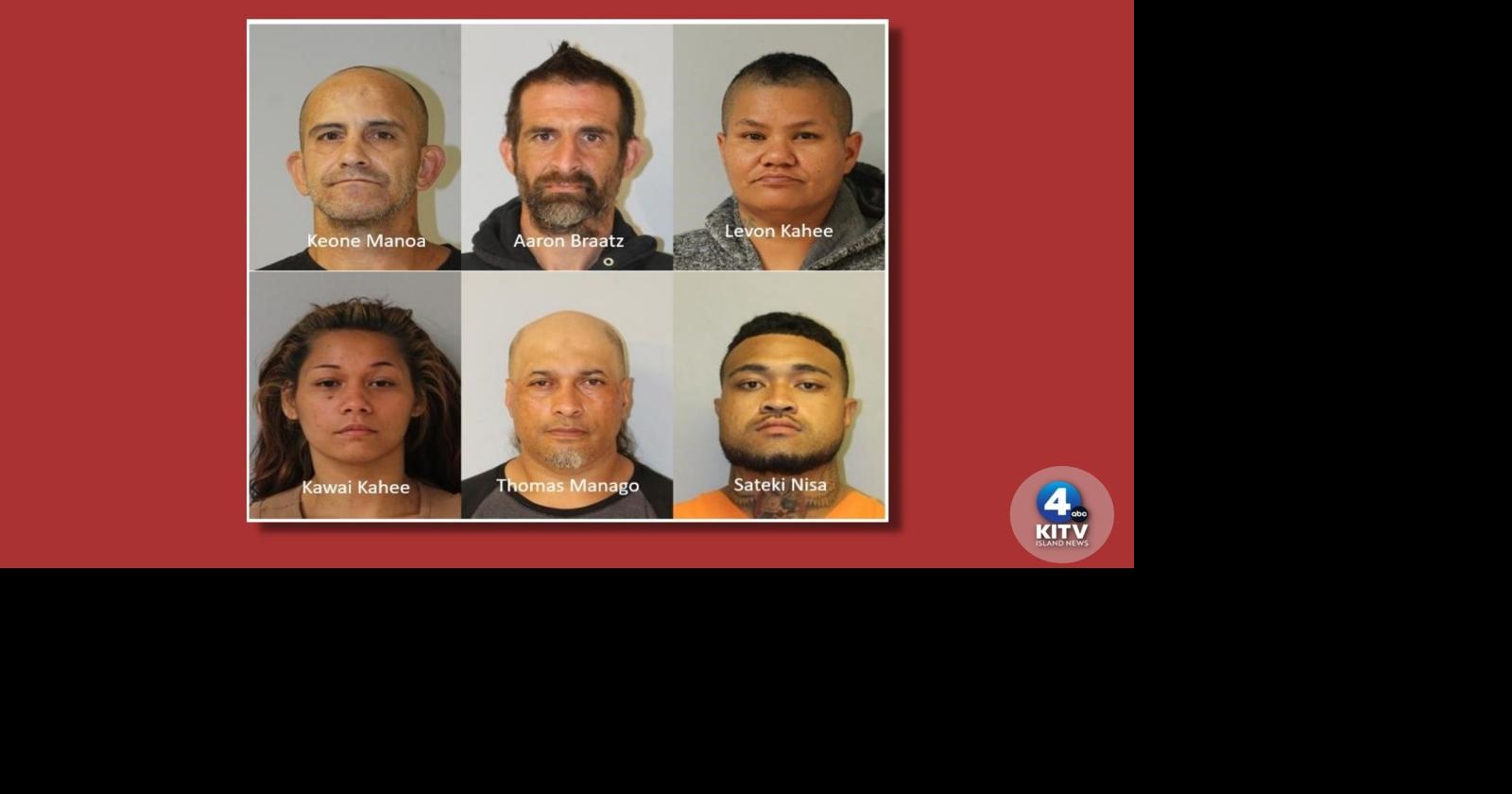 Interagency sweep in Puna results in six arrests | Local | kitv.com