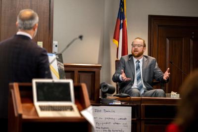 Defendant Travis McMichael faces cross-examination in the Ahmaud Arbery killing trial