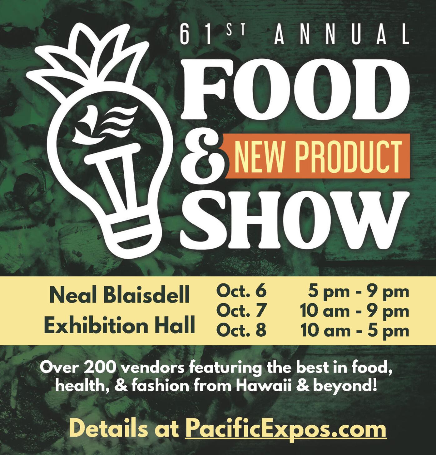 The Food & New Product Show returns to the Blaisdell in October | Business  | kitv.com