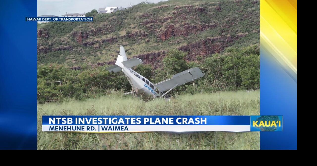 5 rescued after small plane makes emergency landing in Waimea, Kauai