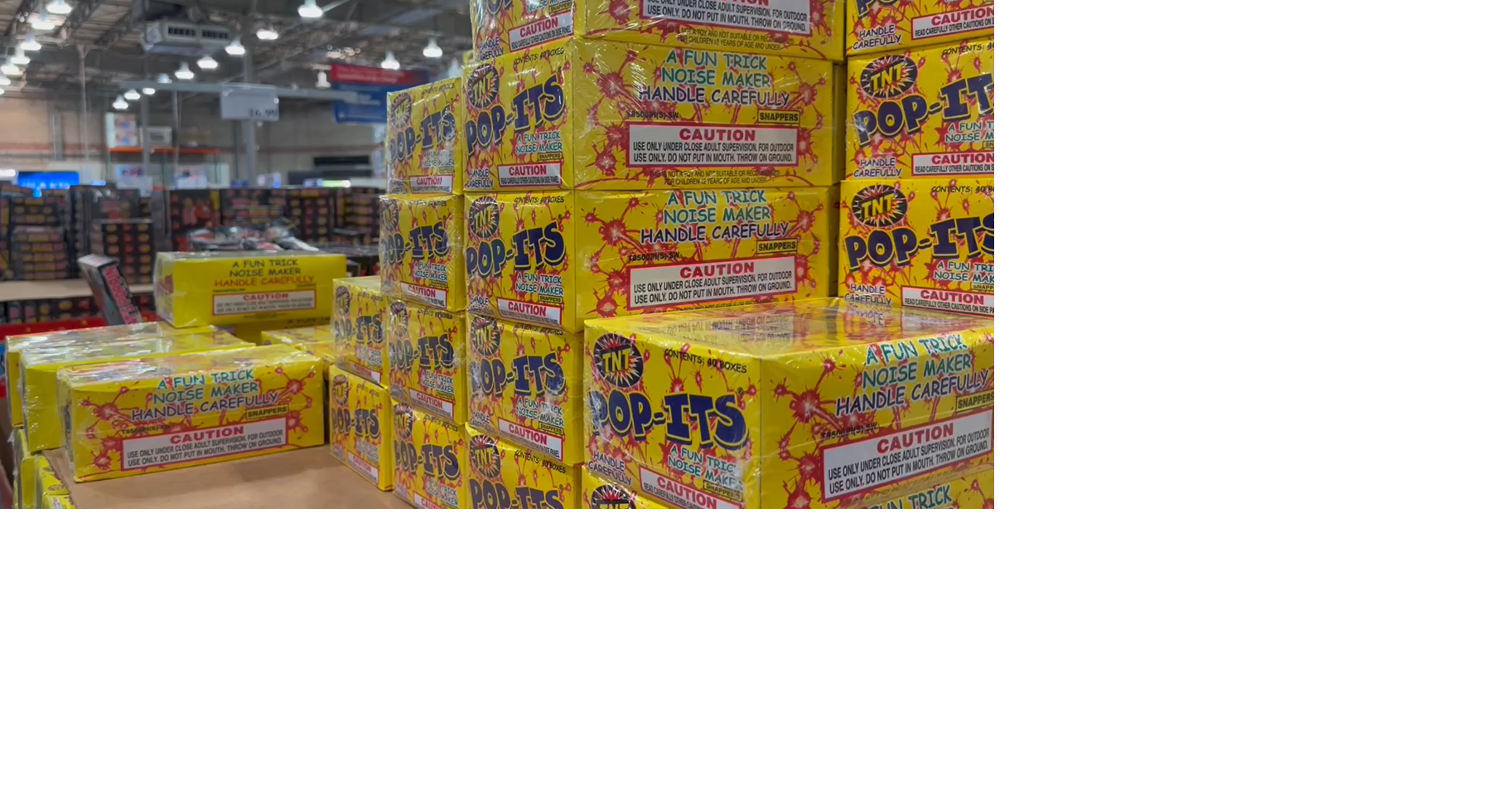 Firecracker sales underway this week leading up to New Year's Eve ...