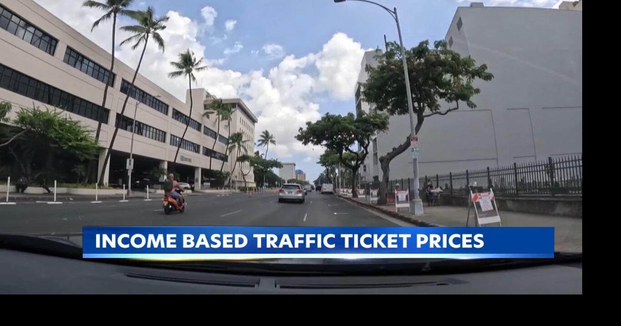 Hawaii lawmakers propose income-based traffic fine system