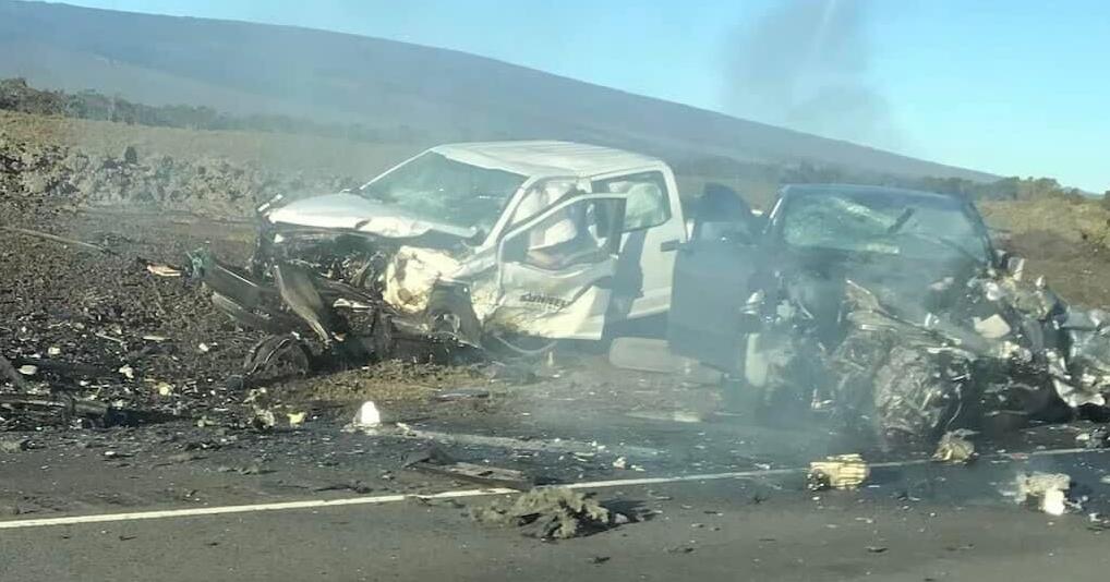 Two-car head-on crash in Hilo leaves one man critically injured - Vimarsana News
