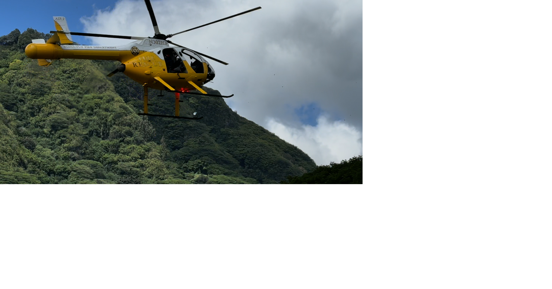 HFD rescues hiker after 30-foot fall on Manoa Falls Trail