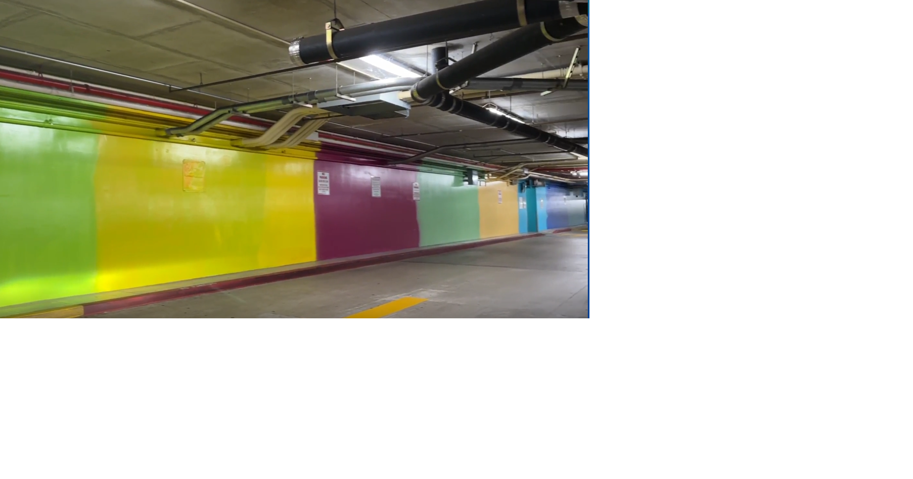 Public invited a paint a community mural at State office garage