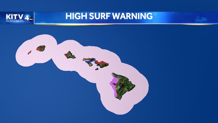 High Surf Warning in effect Friday | Top Stories | kitv.com