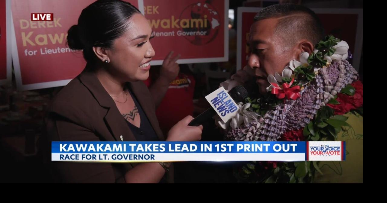 Mayor Kawakami reacts to results of the 2026 Hawaii Primary Election