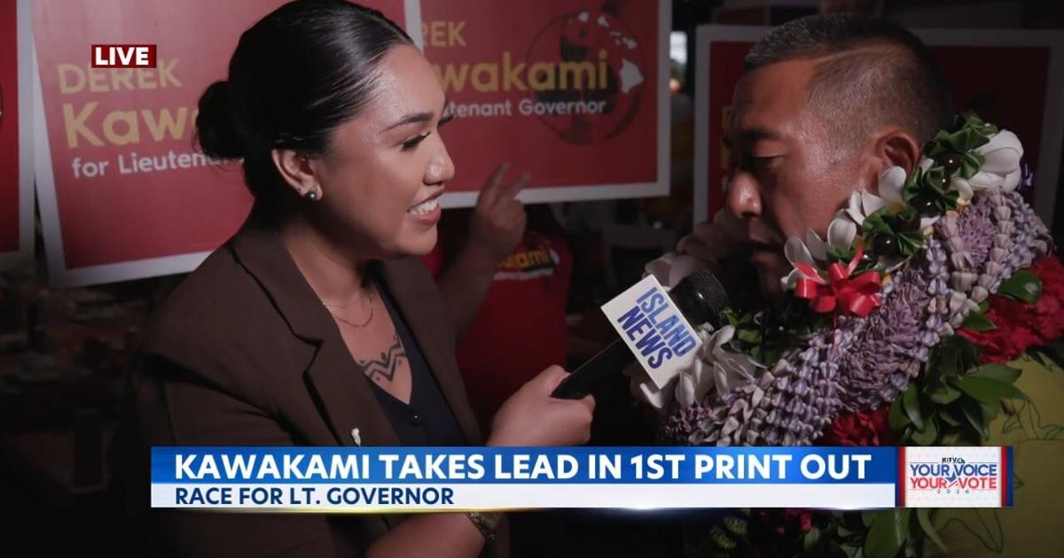 Mayor Kawakami reacts to results of the 2026 Hawaii Primary Election