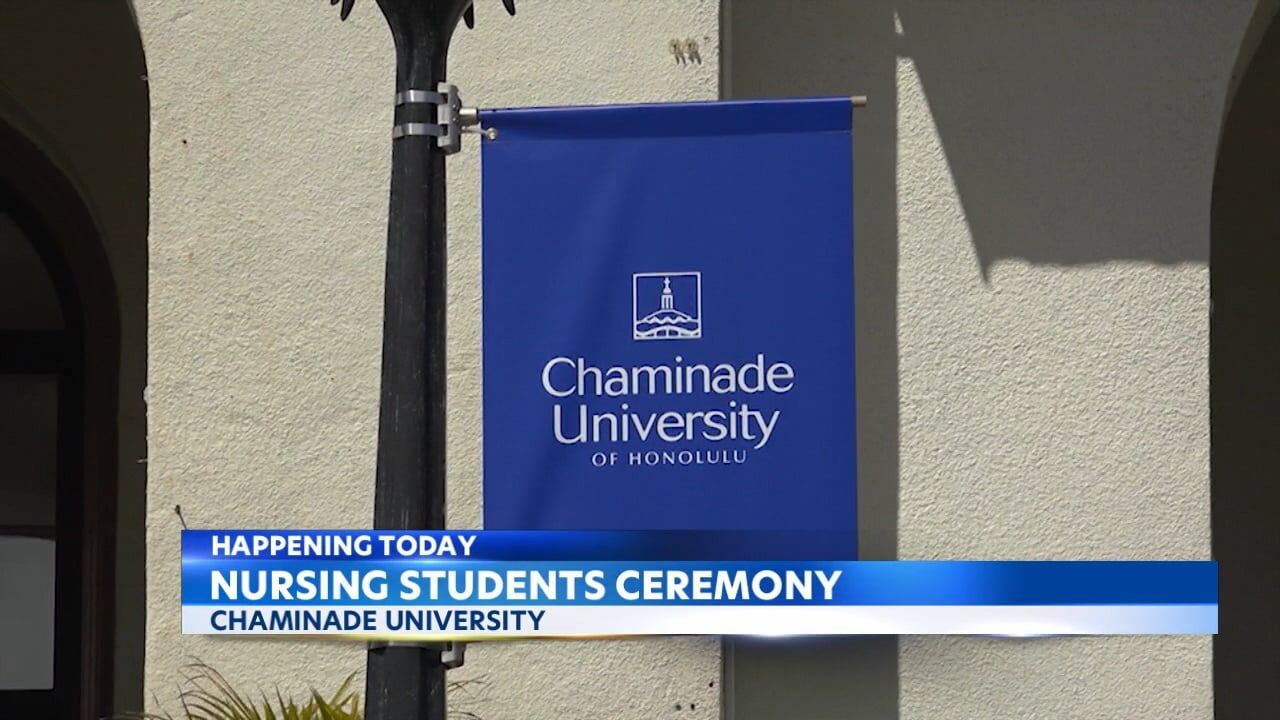 Over 100 Chaminade nursing students prepare for white coat ceremony | News  | kitv.com