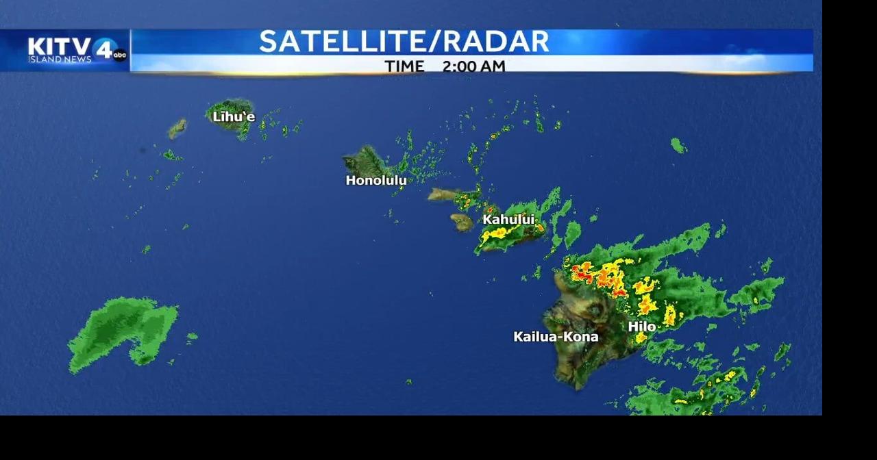 maui weather today satellite images