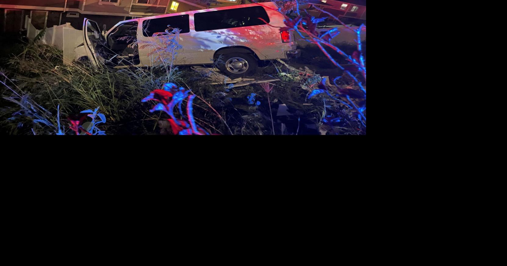 Crash in Waipahu injuries two after van goes off cliff | Local | kitv.com