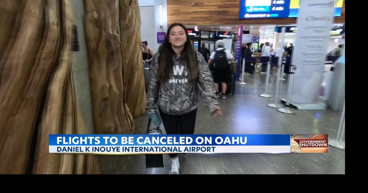 Honolulu travelers face delays after shutdown causes flight reductions