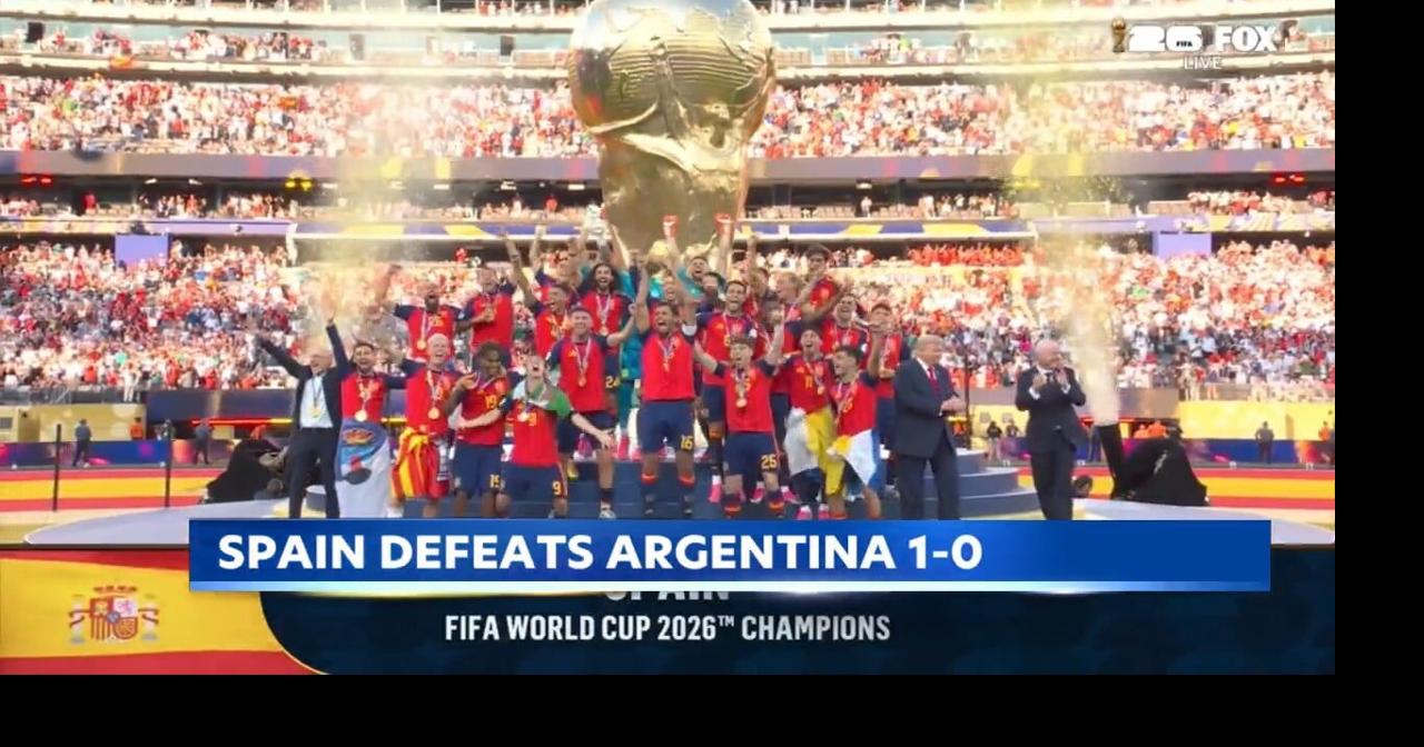 Spain wins World Cup, Madrid streets erupt in celebration
