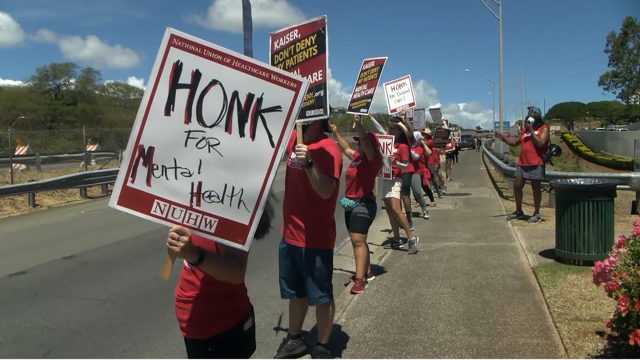Labor dispute disrupts mental health care at Kaiser Permanente Hawaii |  News | kitv.com