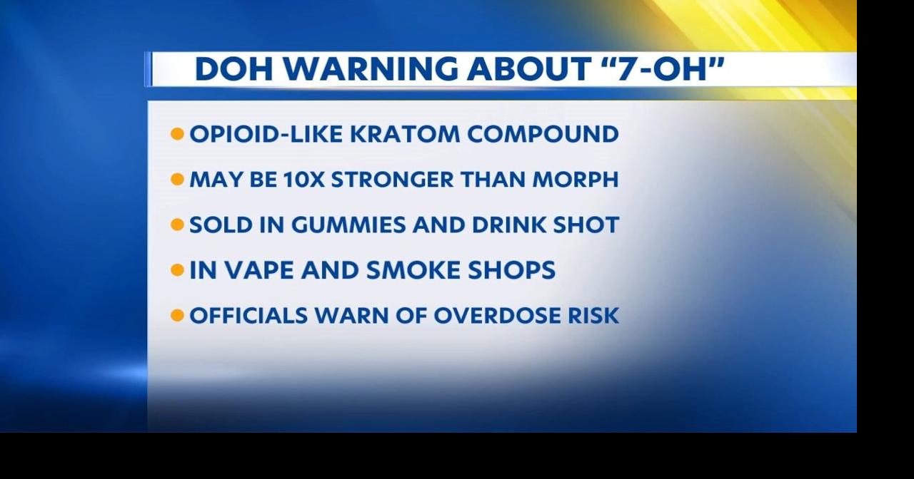 Hawaii health officials warn of deadly '7-OH' in local shops