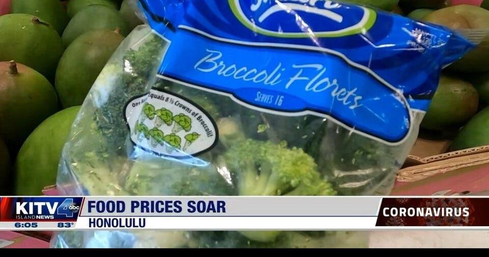Hawaii food prices continue to rise Video