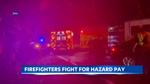 Honolulu firefighters fight for hazard pay